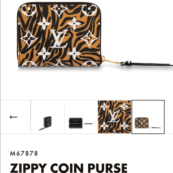 Louis Vuitton Accessories - Louis Vuitton Jungle Capsule “Zippy” Coin Purse Louis Vuitton Accessories - Louis Vuitton Jungle Capsule “Zippy” Coin Purse
